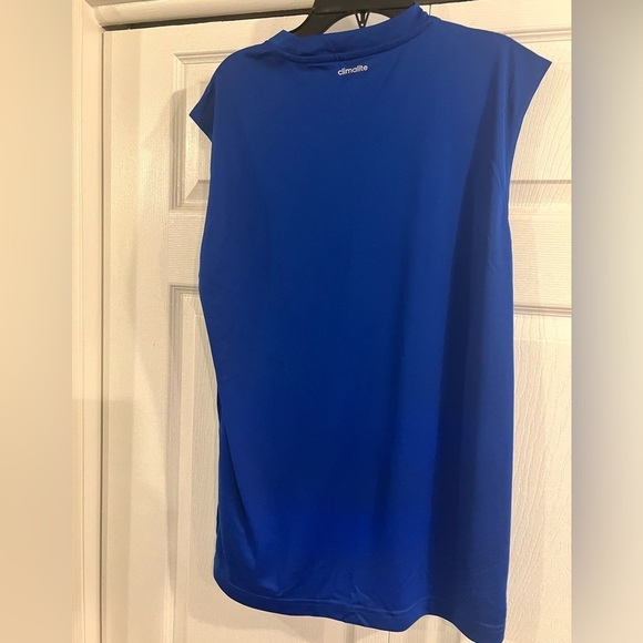 Bright blue adidas Climalite Activewear for men in Excellent pre owned condition - Picture 3 of 8